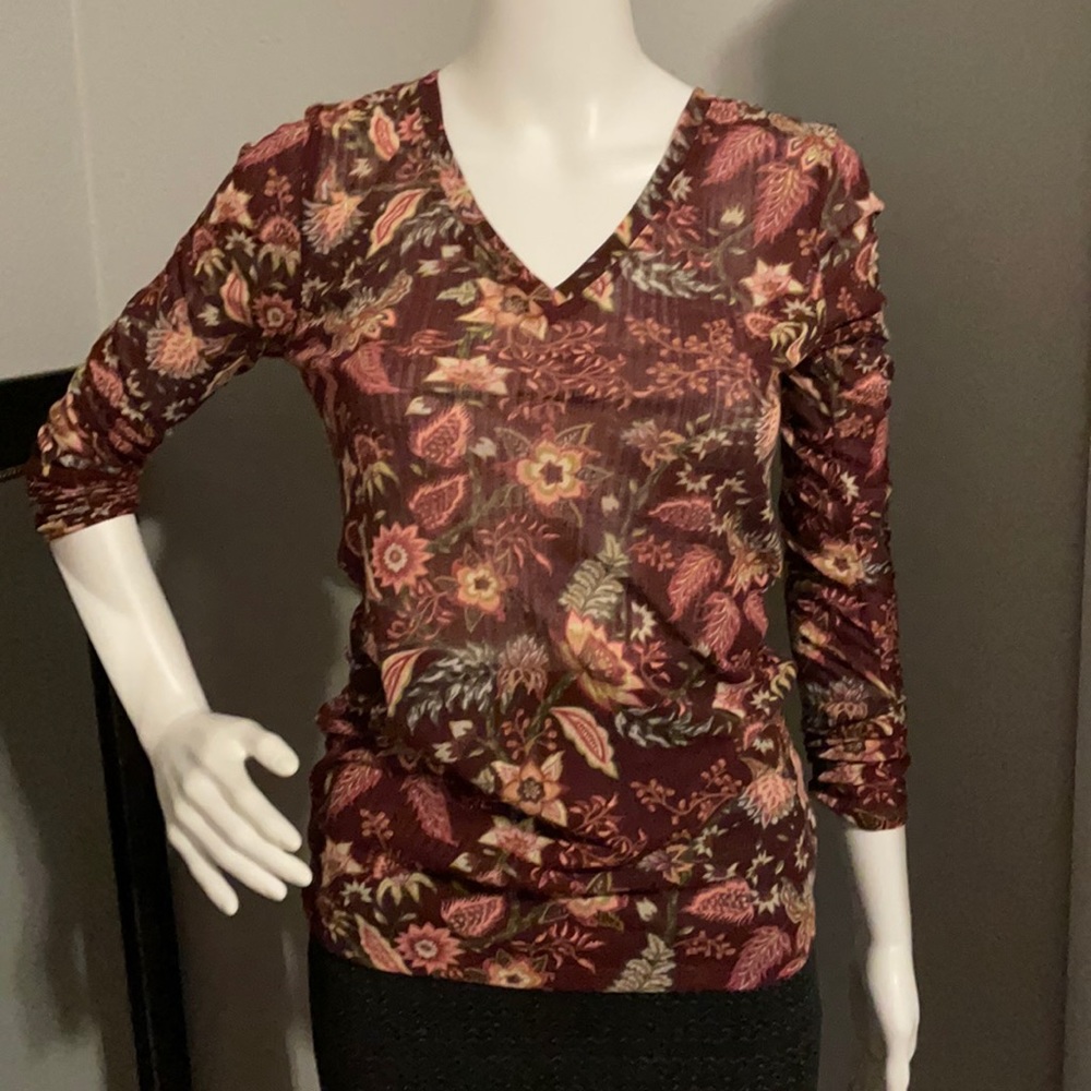 NWT BCBG MAXAZRIA Port Royal Mauve Top/Blouse